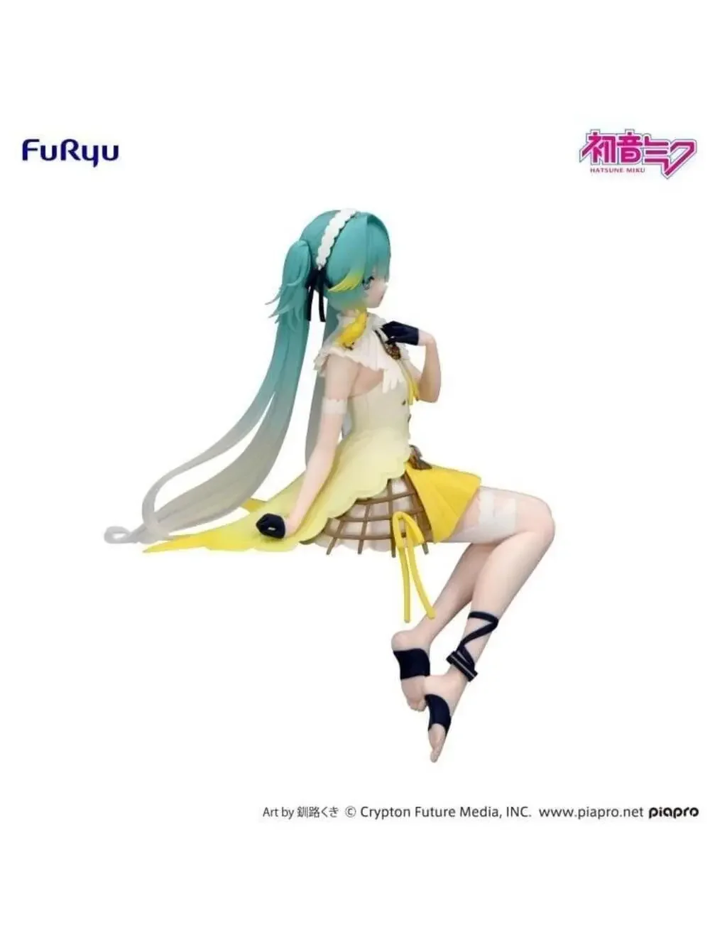 FuRyu Hatsune Miku Figure Yellow Excelsior Contact Vocaloid Bird
